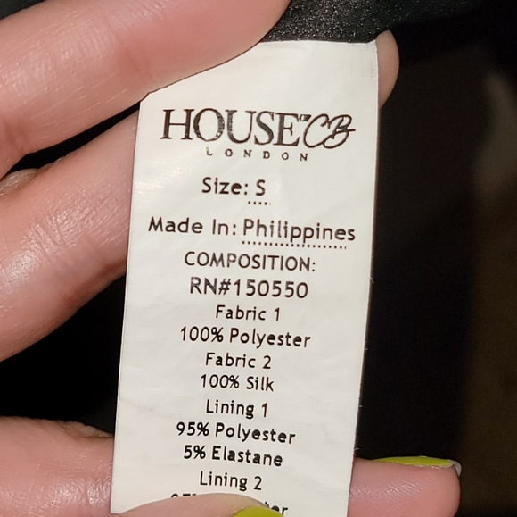 House of CB "Marisa" Satin Corset Dress - Picture 5 of 7